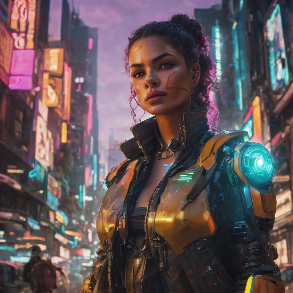 Lyra Voss: The Cybernetic Protector thumbnail