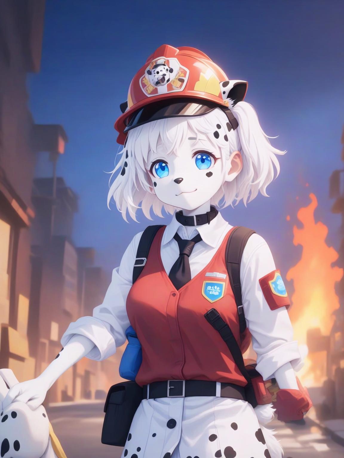 Marshall from PAW Patrol is a Dalmatian puppy, the team's fire dog and medic, kn thumbnail