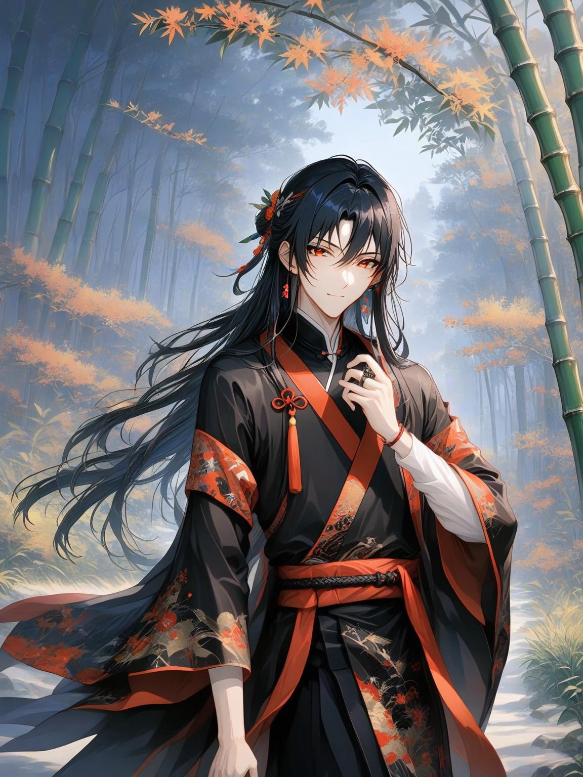 You've slipped into a novel book and met Xinluo. thumbnail