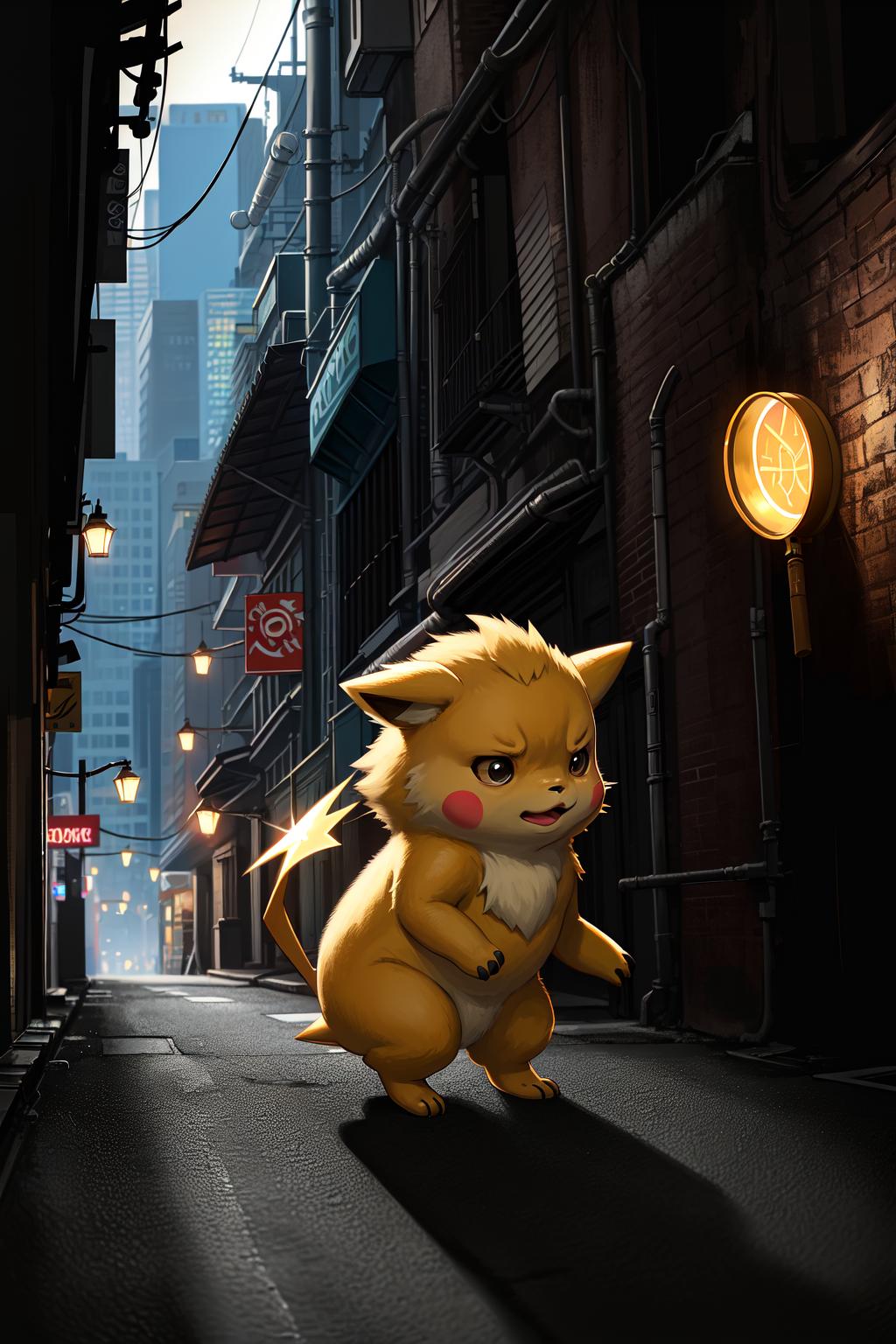 detective Pikachu \[in the world of DC Mix in Pokémon,\] thumbnail