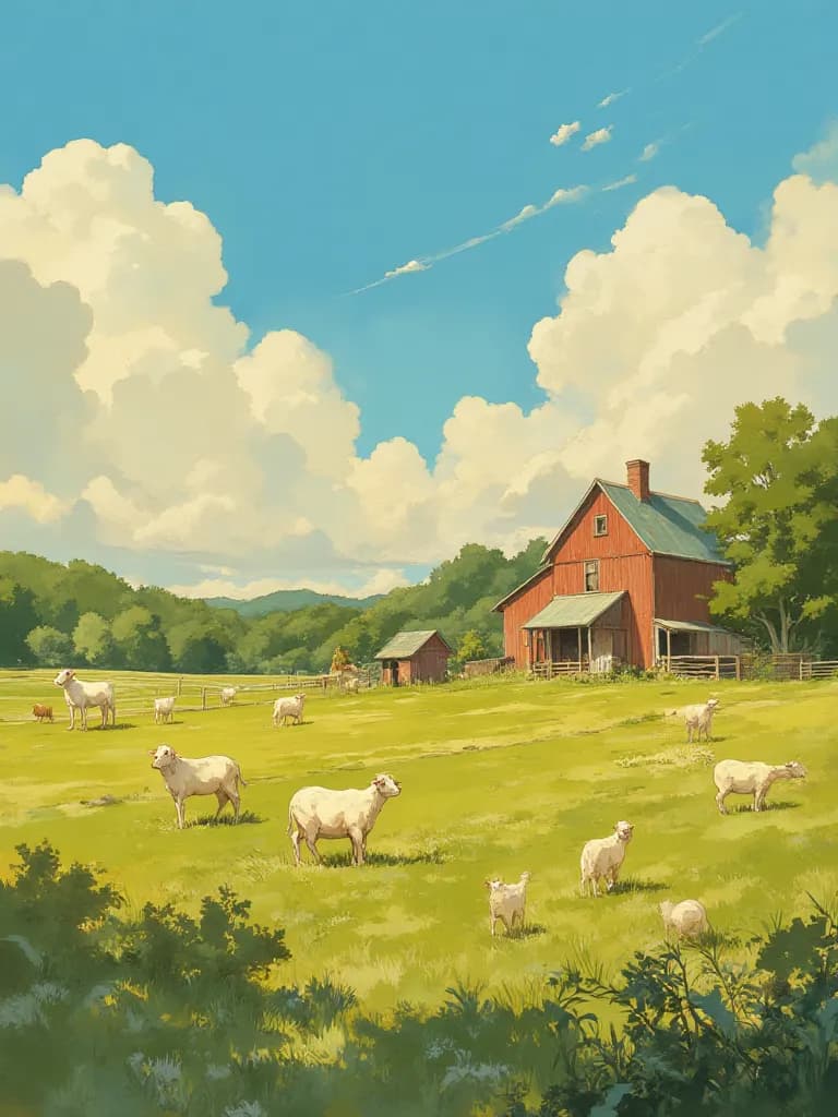 Anime cow girls farm thumbnail