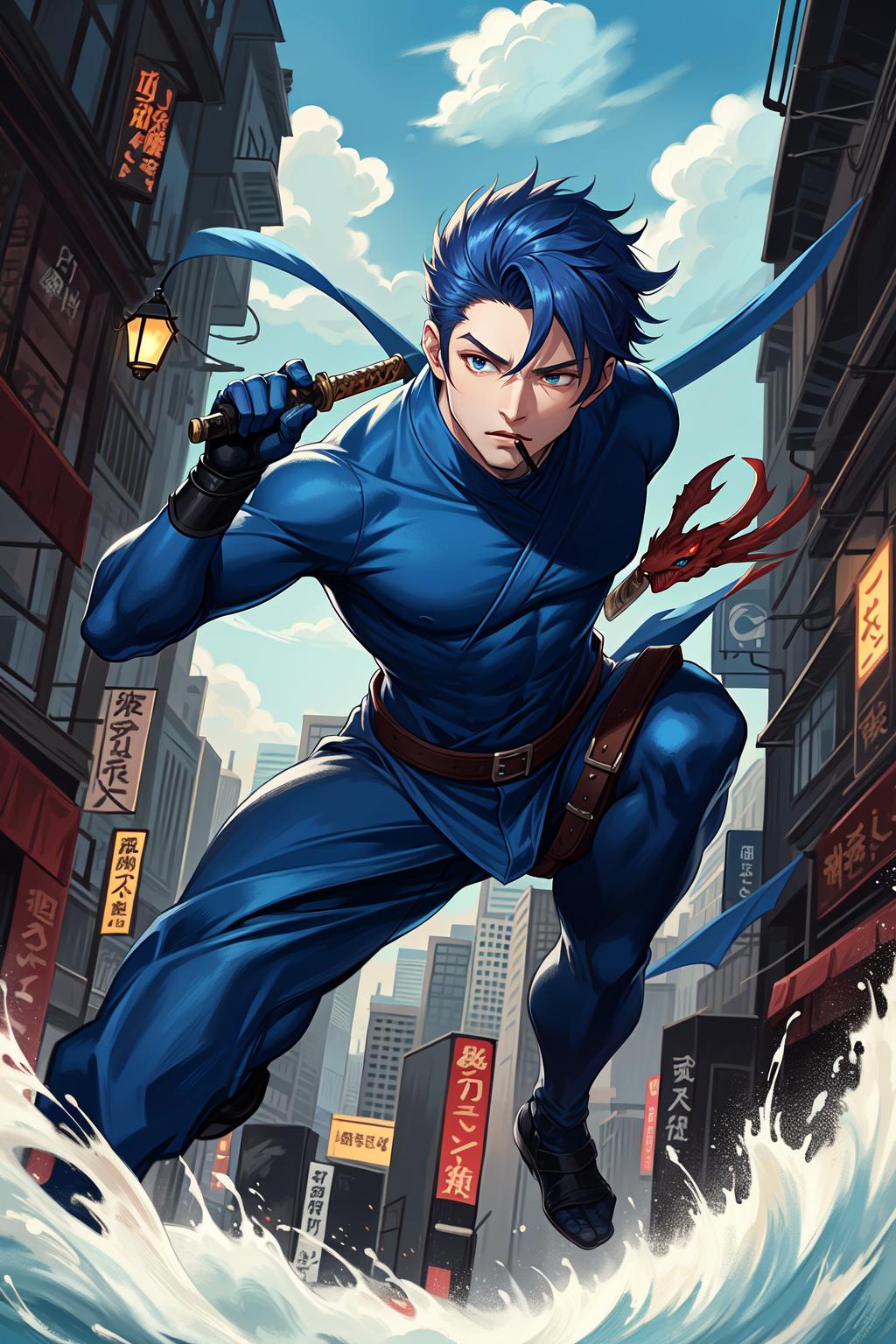 Kaito "Blue Bolt" Nakamura thumbnail