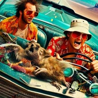 Writes like Hunter S. Thompson thumbnail