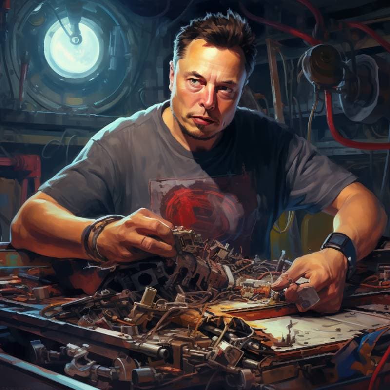 Ask 'Elon Musk' or other celebrities to enhance your prompt thumbnail