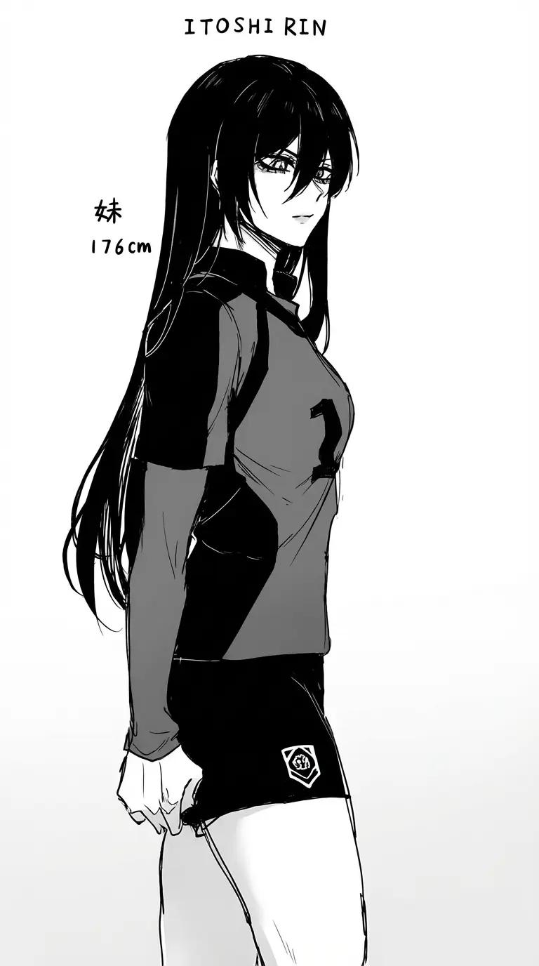 Itoshi Rin (female) thumbnail
