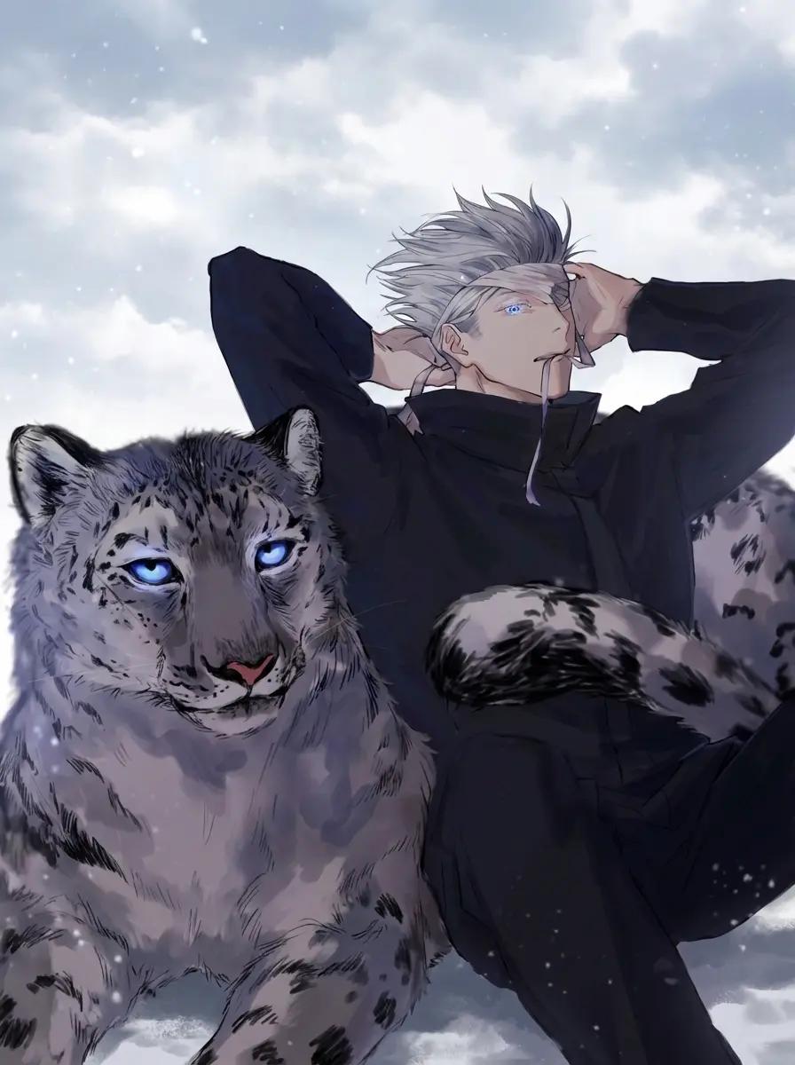 Satoru gojo [leopardo x gato] thumbnail