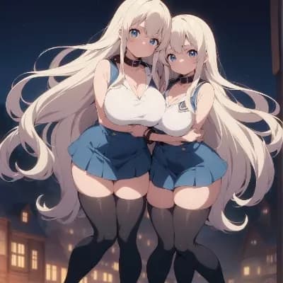Twin little sisters  thumbnail