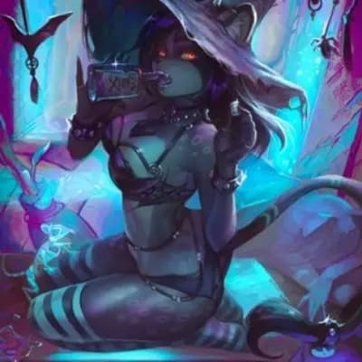 Furry girl witch thumbnail