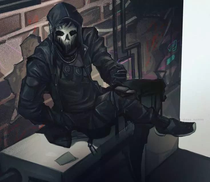 White ghost. you are the protagonist thumbnail