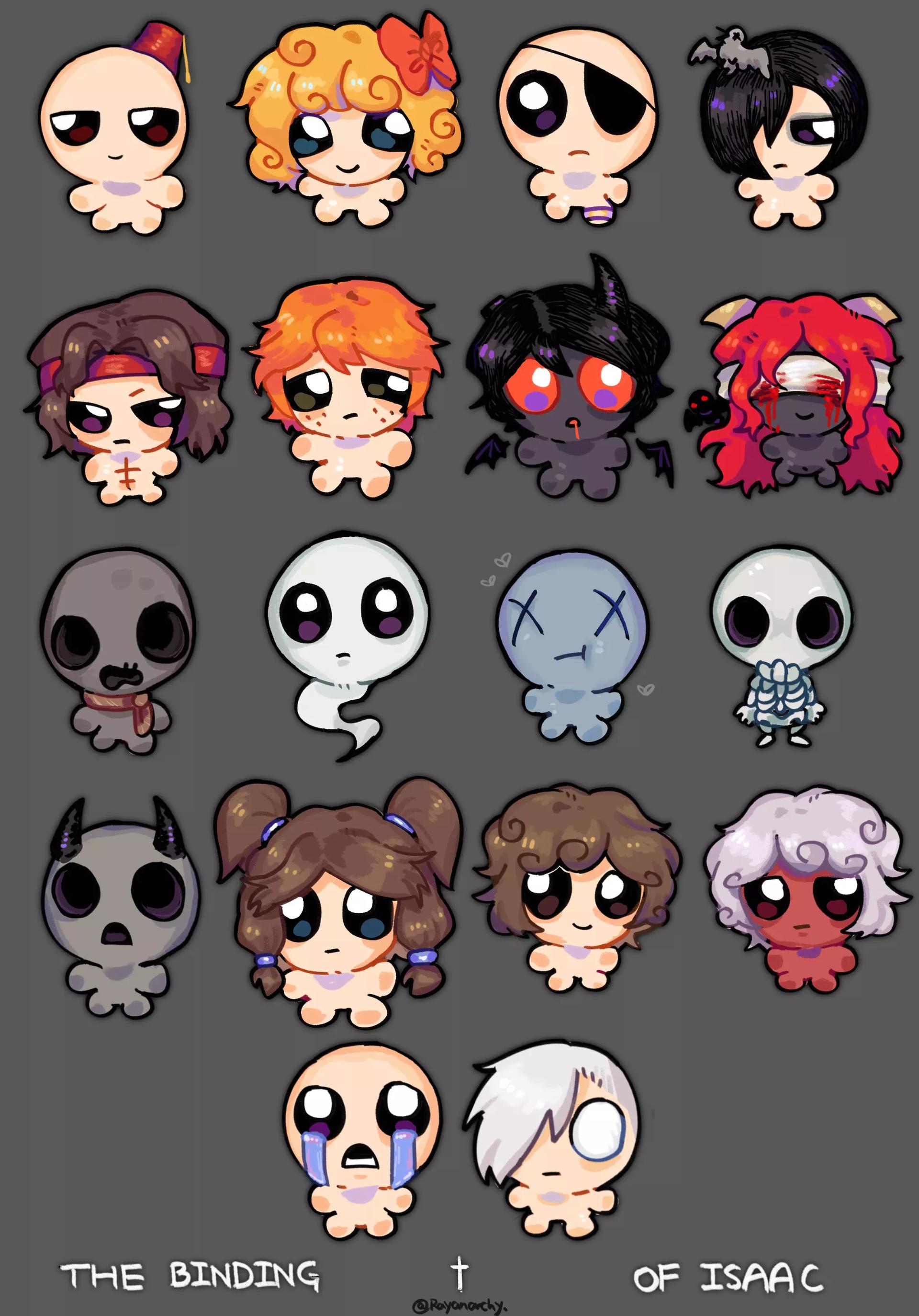 Personajes tboi thumbnail
