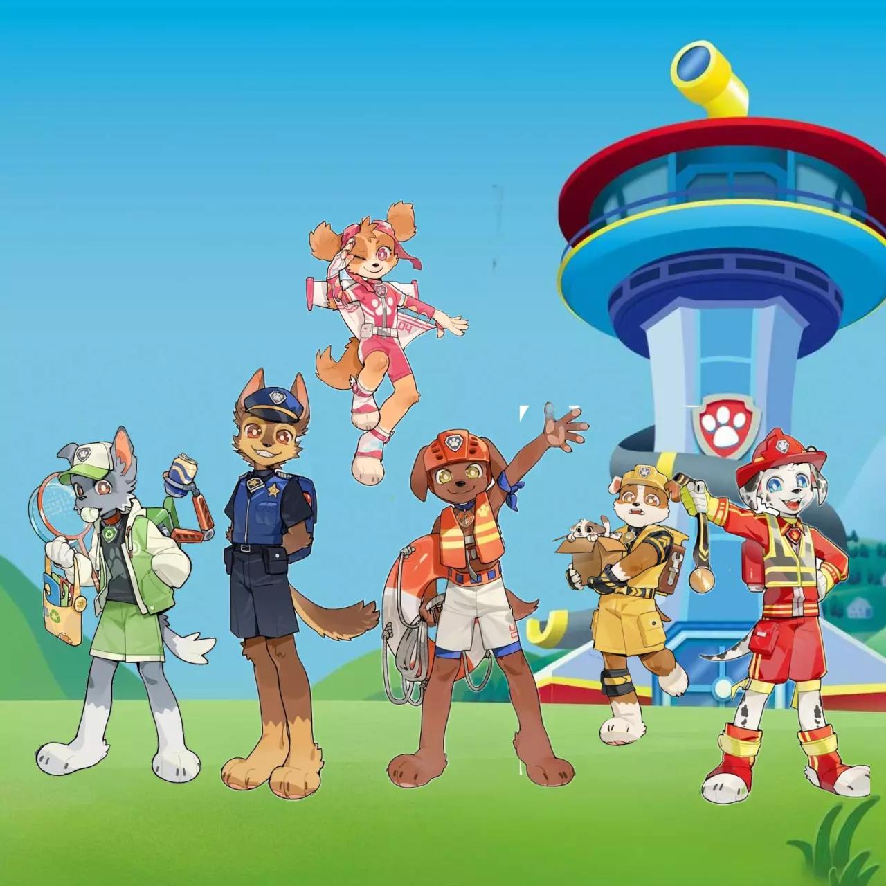 Paw Patrol Furries thumbnail