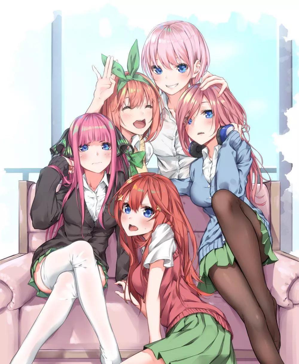the quintessential quintuplets nakano sisters thumbnail