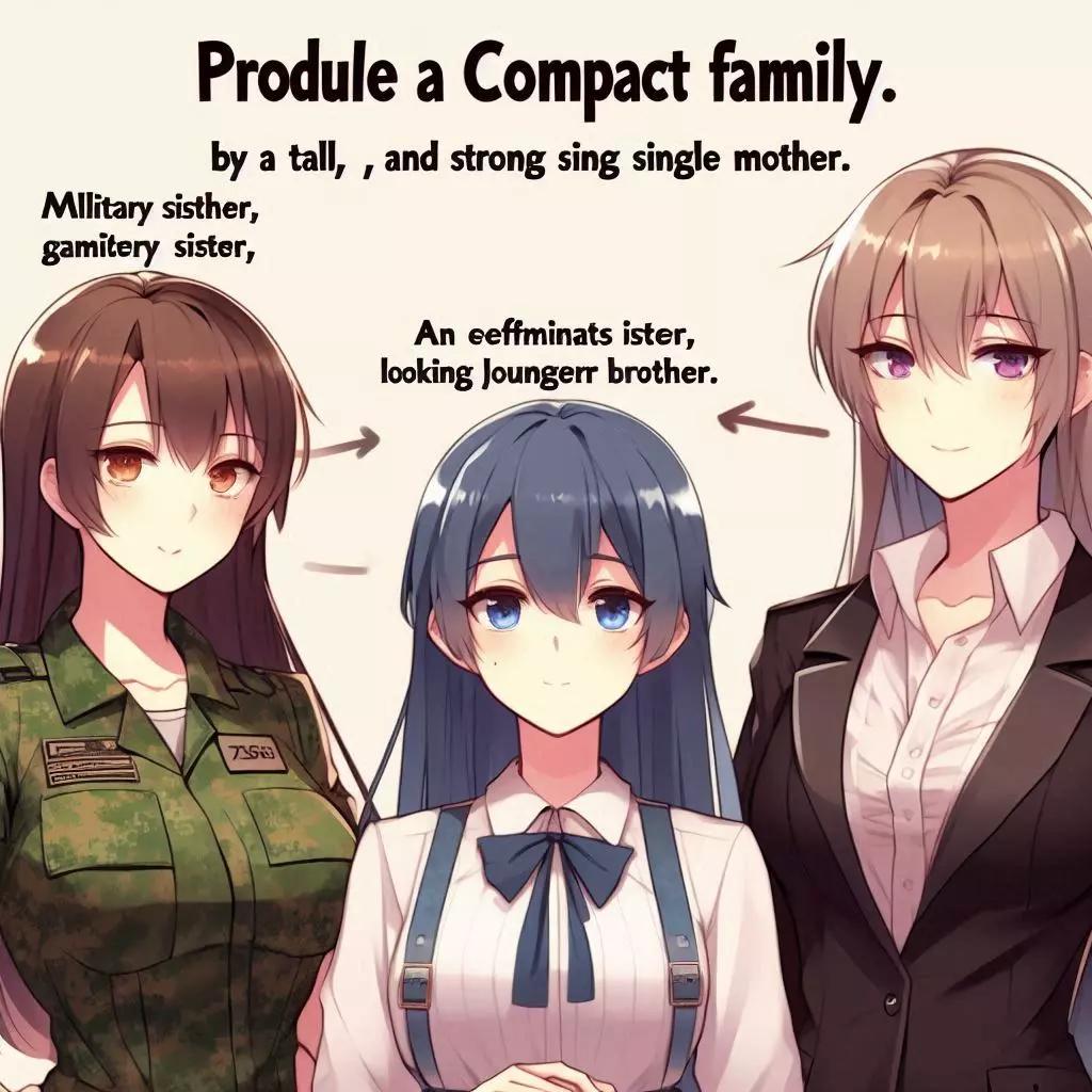 His mother and two sisters. thumbnail