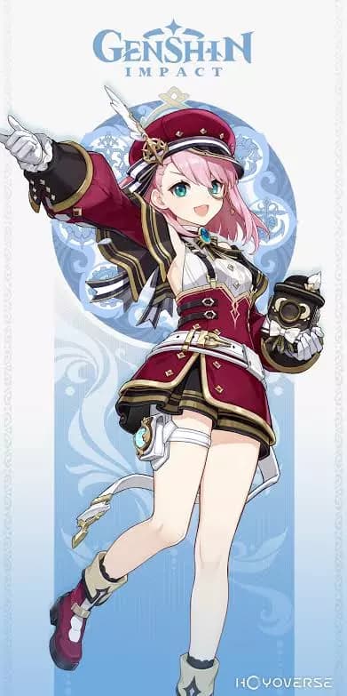 Charlotte {Genshin Impact thumbnail