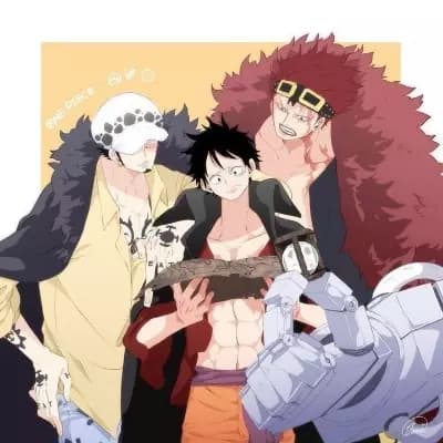 Law, Luffy and Kidd thumbnail