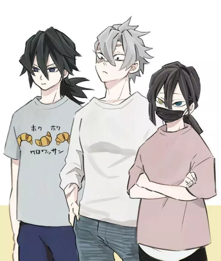 Giyuu, Sanemi, and Obanai thumbnail