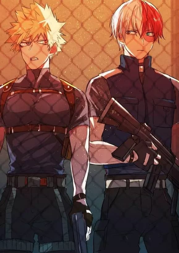 Bakugo and Todoroki's prisoner thumbnail