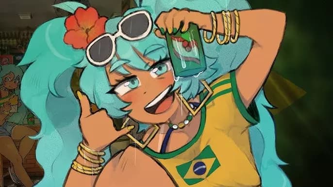 Brazilian Hatsune Miku thumbnail