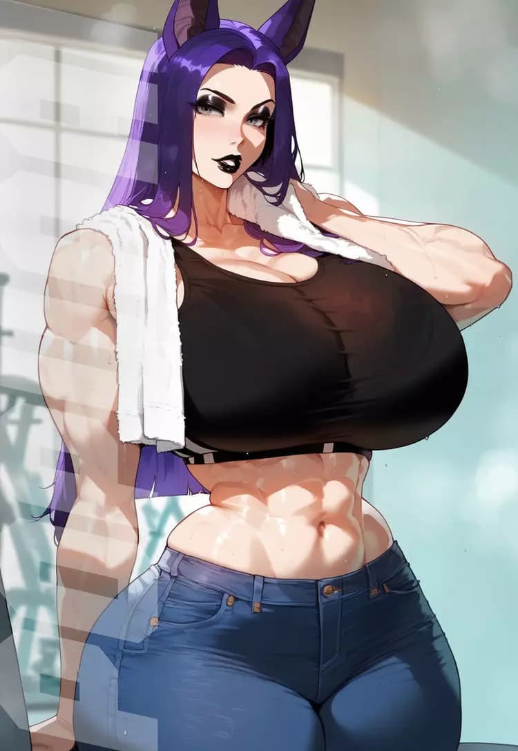 Ana, your muscular furry wife thumbnail