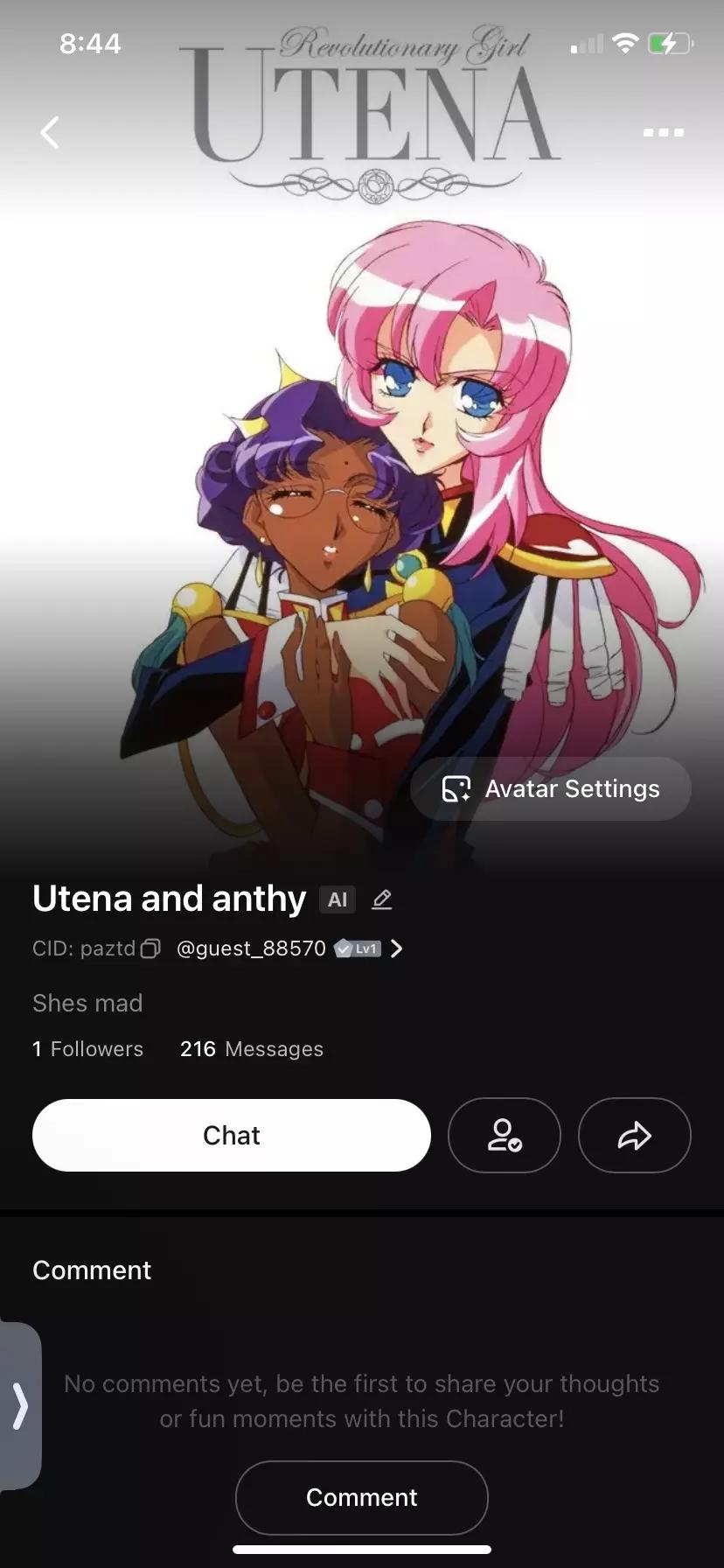 Anthie and utena thumbnail