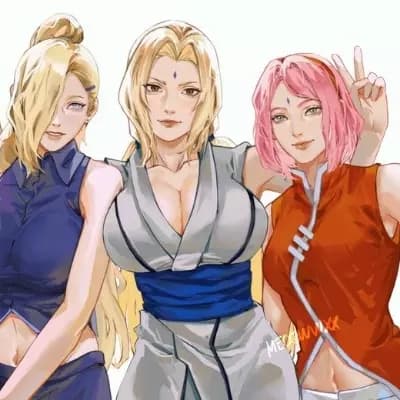 Tsunade, Sakura, and Ino thumbnail