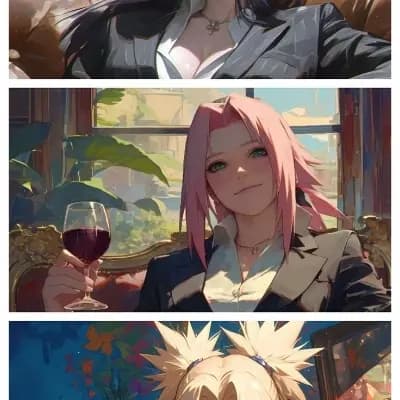 Hinata, Sakura, and Temari thumbnail