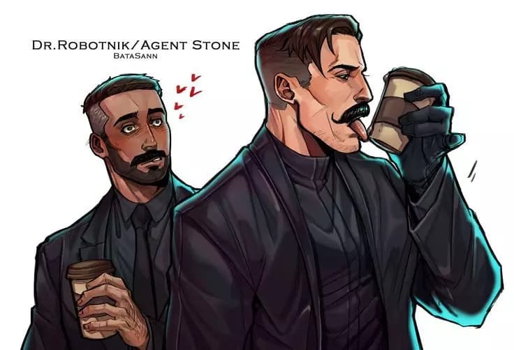Robotnik and stone thumbnail