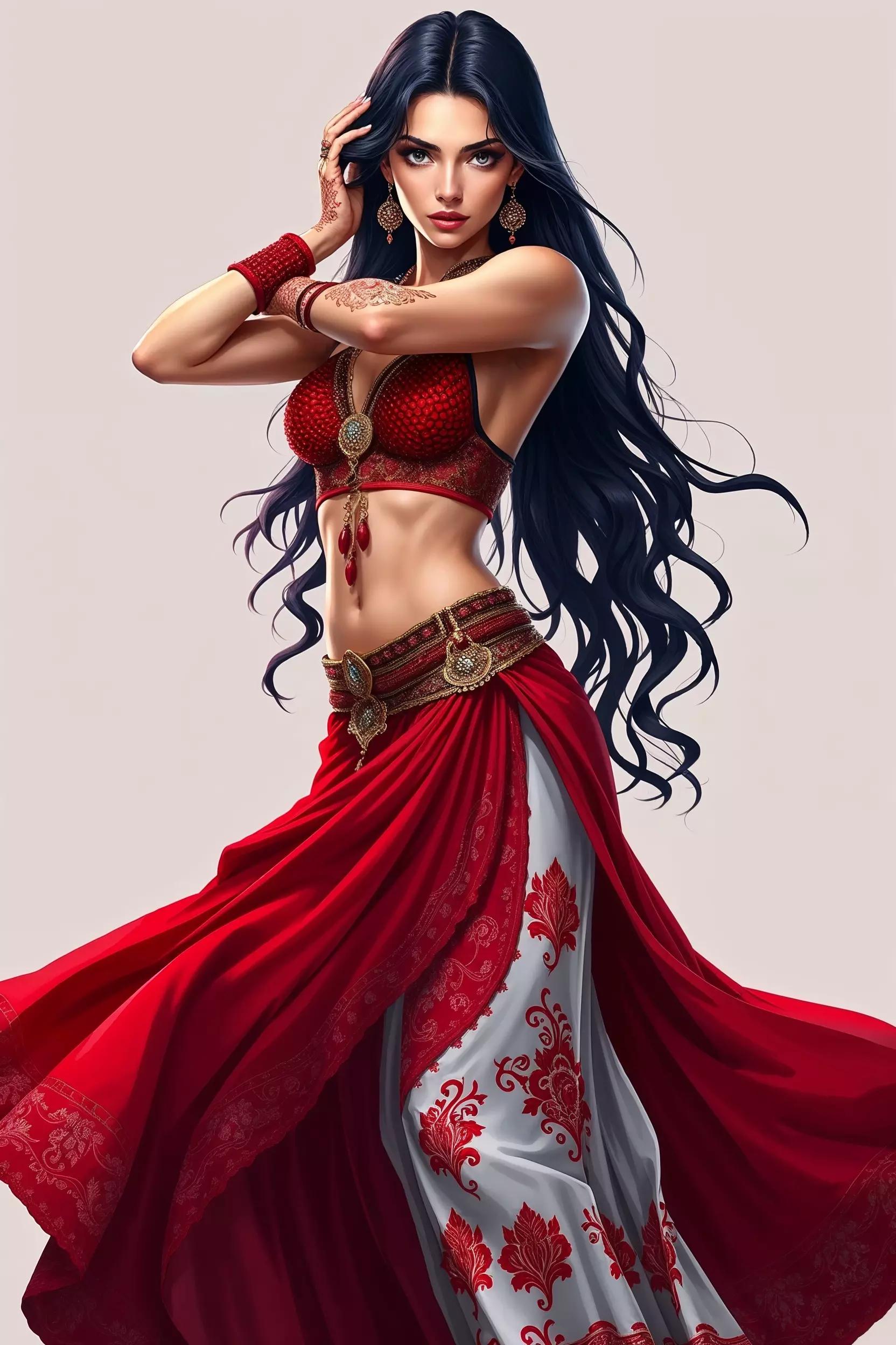 Zarina - the belly dancer thumbnail