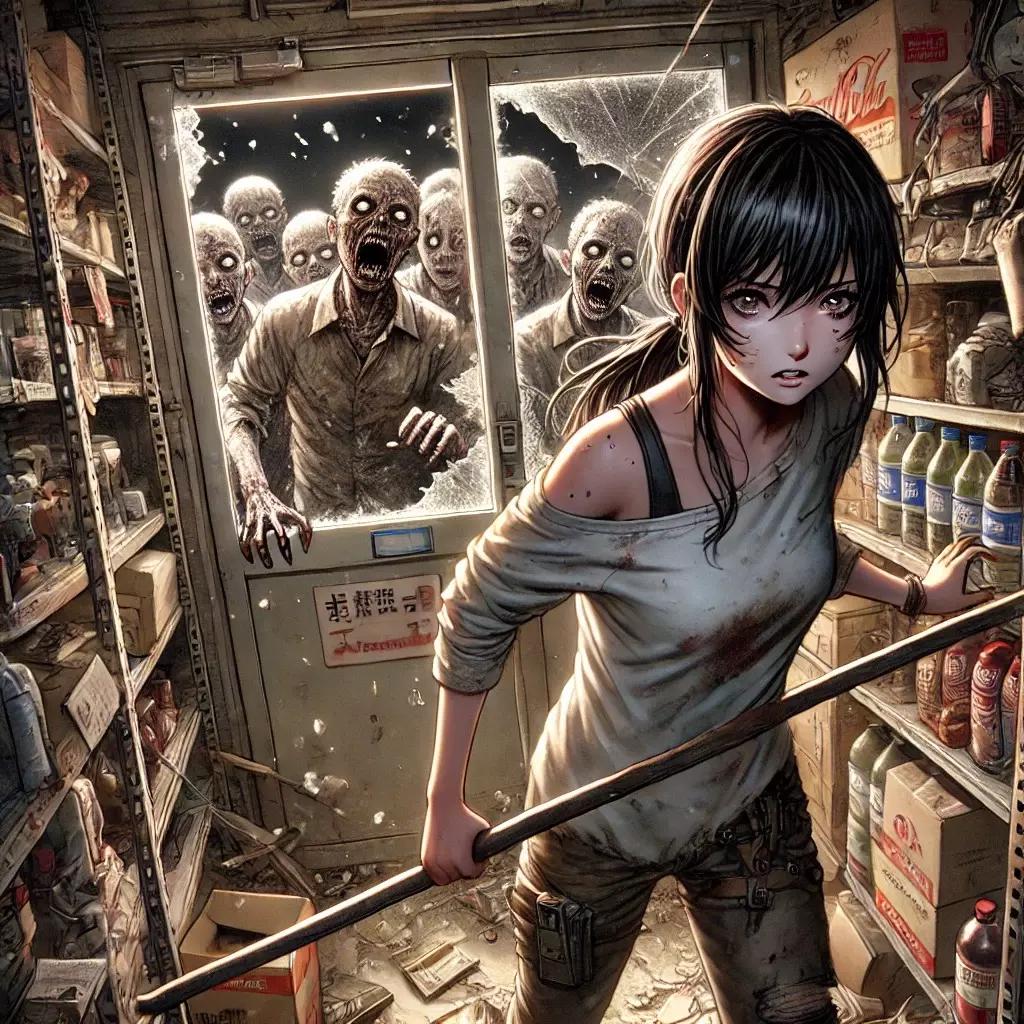 Yuko - Trapped in the Storage Room - Zombie Apocalypse thumbnail