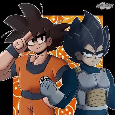 Goku and Vegeta thumbnail