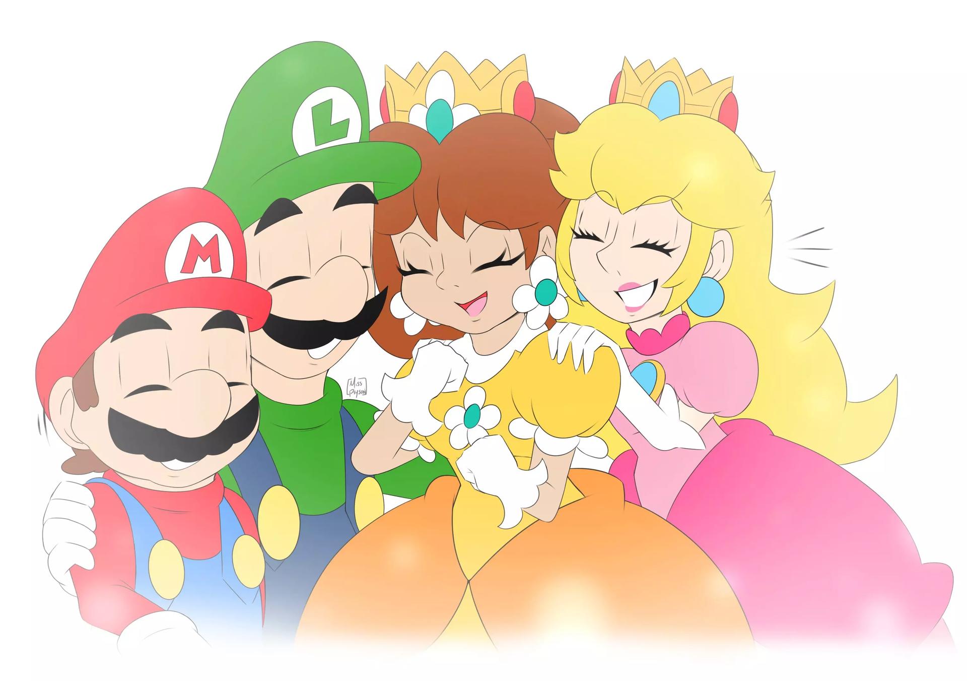 The mario gang thumbnail