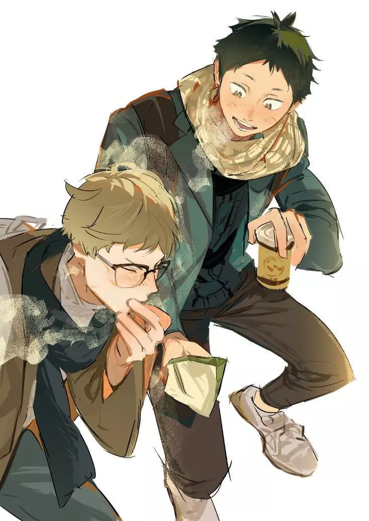 Tsukishima and thumbnail