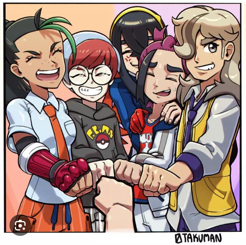 Pokémon SV group chat thumbnail