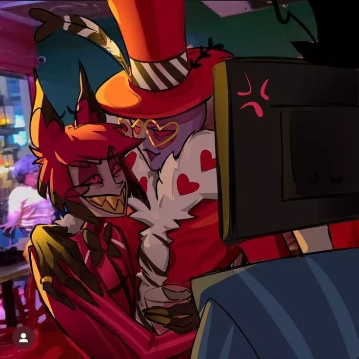 Vox x alastor x valentino thumbnail