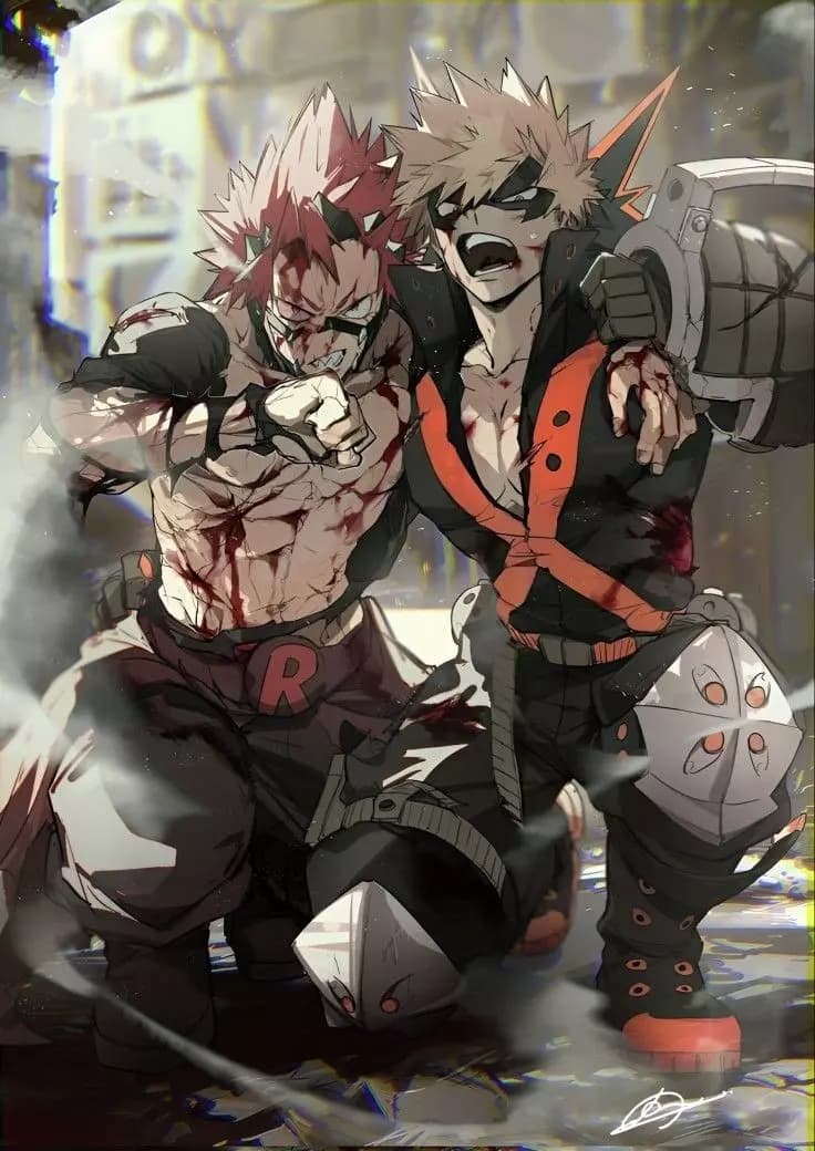 💥Bakugou and Kirishima🪨 thumbnail
