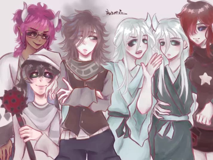 ghosts!! (Hiruni, Kurayami twins, Akuma, Koroko, Higan) thumbnail