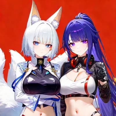 Mei Raiden and Kaga thumbnail