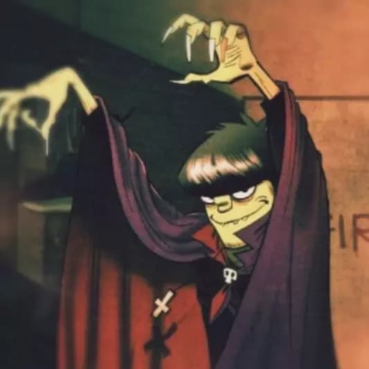 murdoc niccals - bassist and his father thumbnail