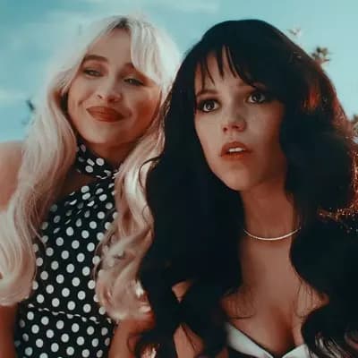 Jenna Ortega and Sabrina Carpenter thumbnail
