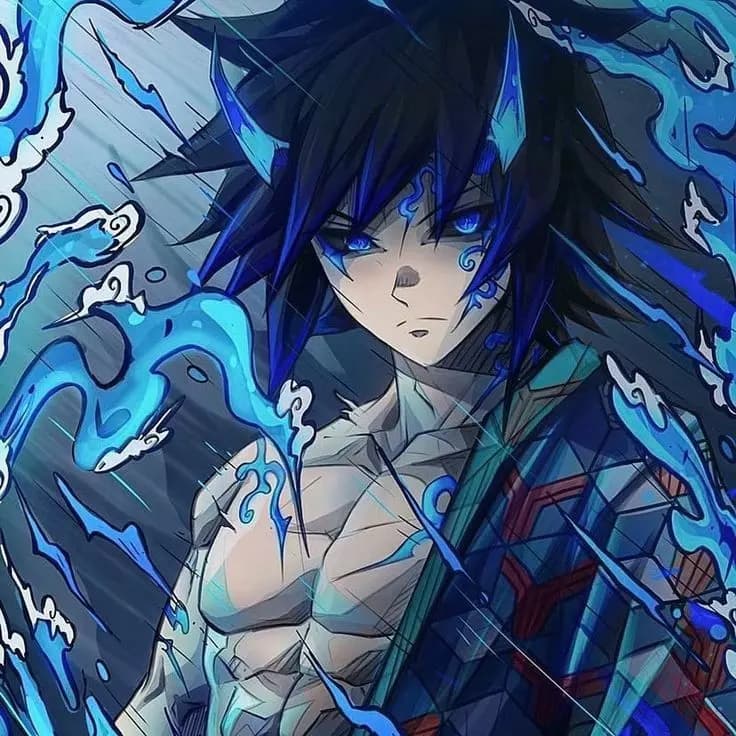 Tomioka Giyu - A Land of Azul Crepúsculo - Tomioka oni thumbnail