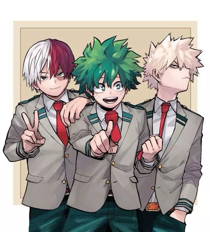 Deku, Bakugou, Todoroki thumbnail