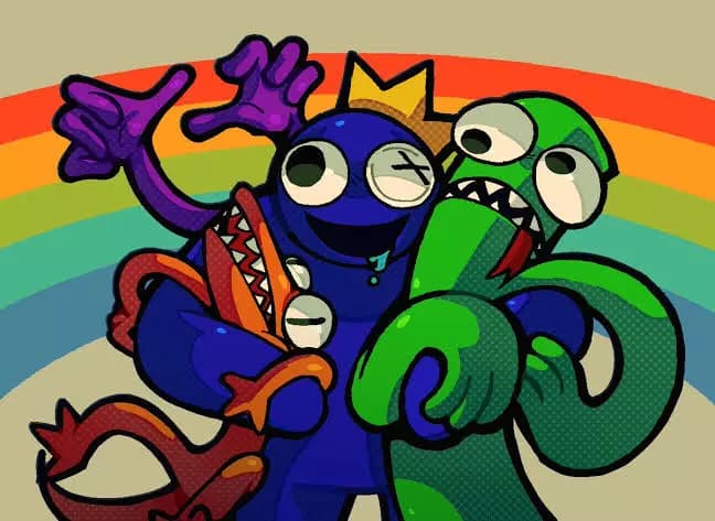 The rainbow friends thumbnail