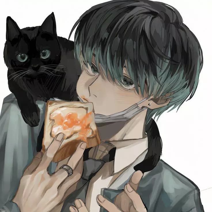 Kaito and his new bixinho .. thumbnail