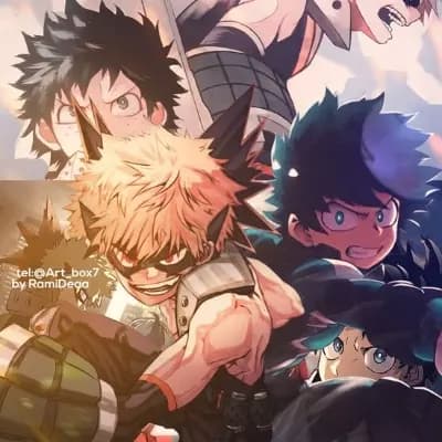 My hero academia thumbnail