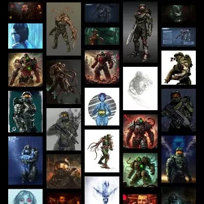 Flood-Infested Master Chief in Armored Core thumbnail