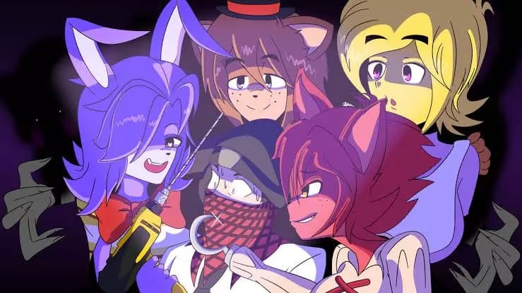 fnaf reborn in anime thumbnail