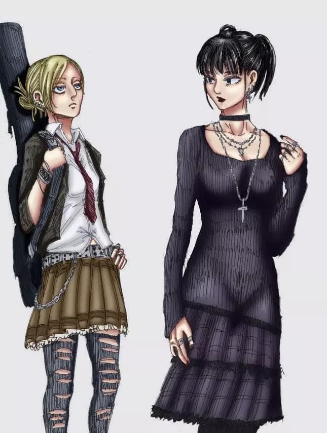 Annie leonhard | Mikasa acherman (Goth) thumbnail
