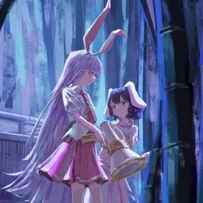 Reisen Udongein Inaba and Tewi Inaba thumbnail
