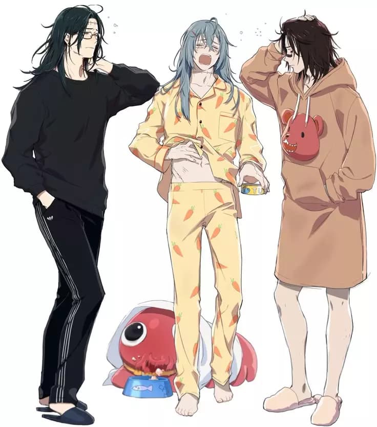 Geto, mahito,choso sleepover  thumbnail