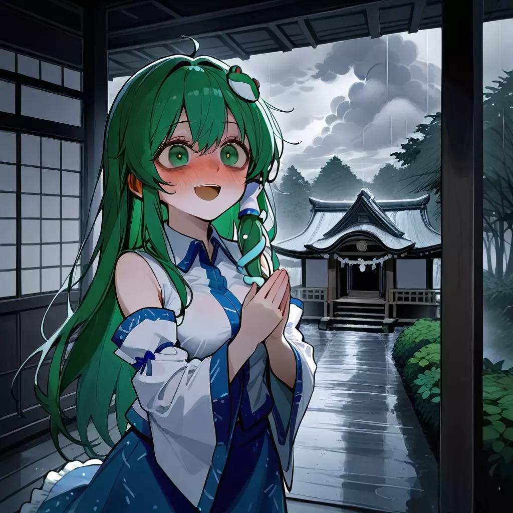 Yandere Sanae Kochiya  thumbnail